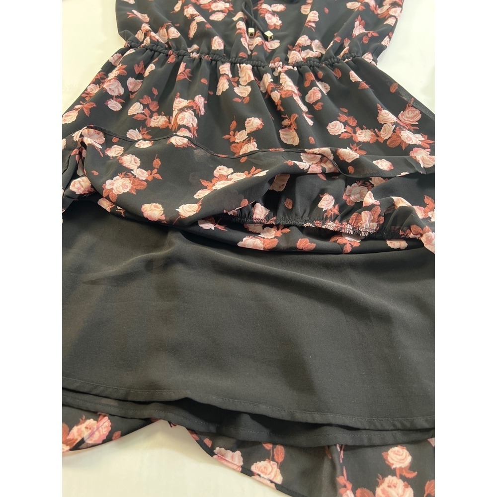 Michael Kors Women Dress Small Floral Print Long Sleeve Mini Casual Designer EUC - Picture 13 of 13
